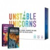 Novalis PKGamePack Unstable Unicorns Jeu de Base + 2 Extensions - Version Française