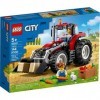 LEGO 60287 City Le Tracteur, Jouet de Construction, Animaux de la Ferme, Figurine de Lapin, Minifigurine Fermier, Idée Cadeau