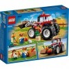 LEGO 60287 City Le Tracteur, Jouet de Construction, Animaux de la Ferme, Figurine de Lapin, Minifigurine Fermier, Idée Cadeau