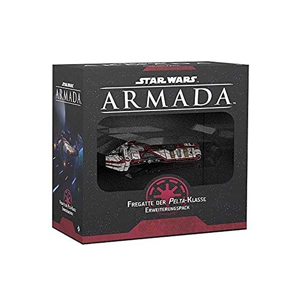 Asmodee Star Wars : Armada - Fregatte de la Classe Pelta Extension Tablette Allemand