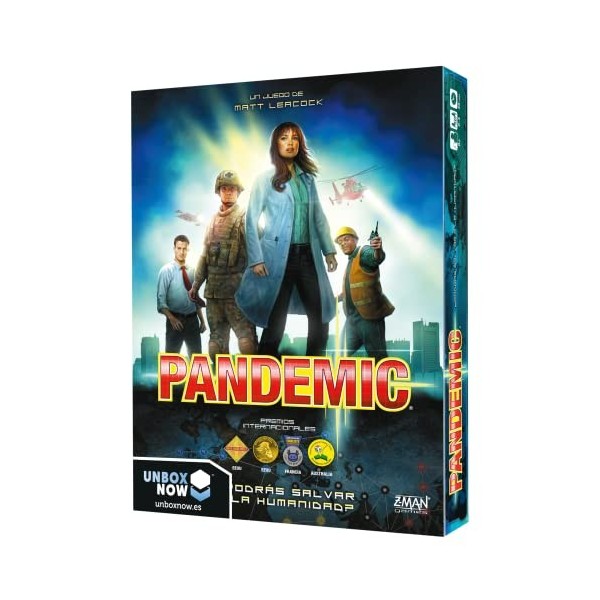 Z-man Games - Jeu de société «Pandemic» en espagnol réf. ZM7101ES - Langue espagnole