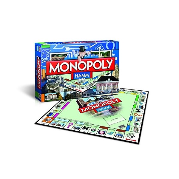 Winning Moves Monopoly Hamm Edition - Le célèbre Jeu Autour de la Grande Affaire! | Jeu de Famille