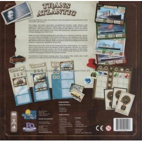 Rio Grande Games RGG551 Transatlantic, Multicolore