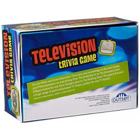 Outset Media 13333 Jeu TV Trivia Multicolore 13,2 x 18,54 x 7,87 cm