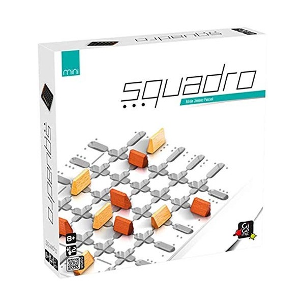 Lot de 2 Jeux : Squadro + Quantik + 1 Décapsuleur Blumie