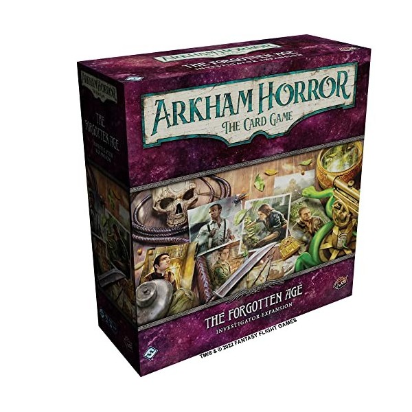 Fantasy Flight Games | Lextension de lenquêteur de lâge oublié : Arkham Horror The Card Game | Mystère coopératif | À part