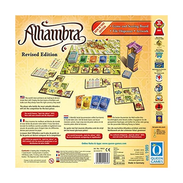 Queen Games - Alhambra Revised Edition