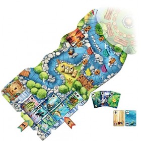 Rebel Jeu de société Meadow : avec plateau à jet, supplémentaire