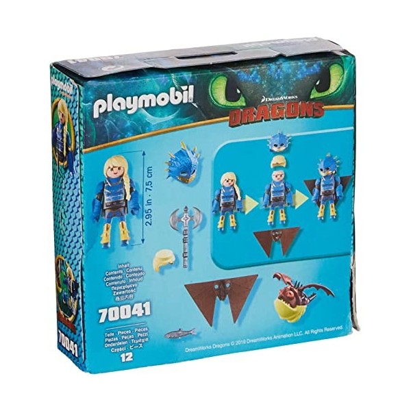 Playmobil - 70041 - Astrid avec Globegobeur, Coloré, Dimensions: 14.2 x 14.2 x 4.1 cm LXWXH 