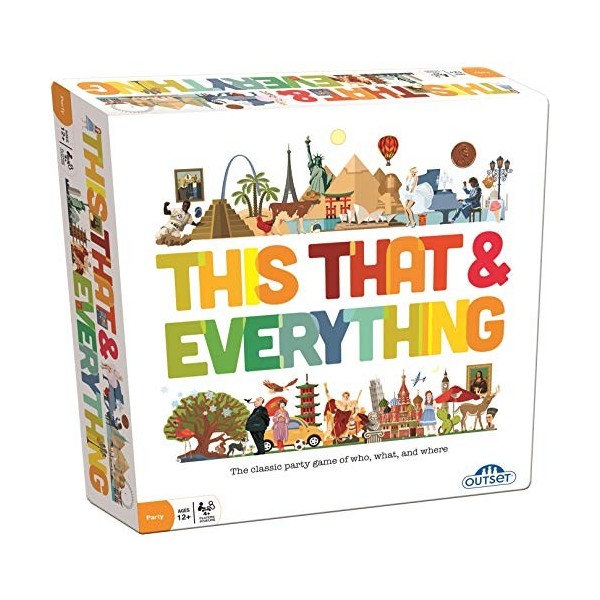 Party Game - This That and Everything - Fast Paced Family Card Game