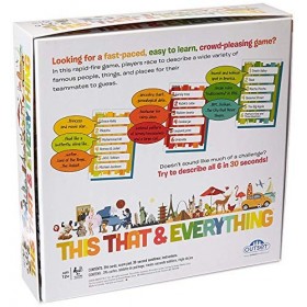 Party Game - This That and Everything - Fast Paced Family Card Game