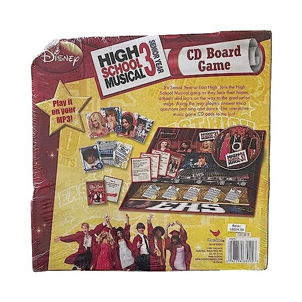 High School Musical 3 CD Board Game In Portfolio 