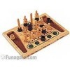 David Ward Games Design Zaroc - Wooden Abstract Strategy Game for 2 Players