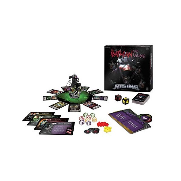 The Batman Who Laughs Rising | Cooperative Board Game | Featuring DC Comics Heroes and Villains - Wonder Woman, Green