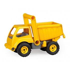 LENA- EcoActives LKW Kipper, ca. 27 cm, Véhicule Jouet de Chantier pour Enfants à partir de 2 Ans, Robuste Camion basculante 