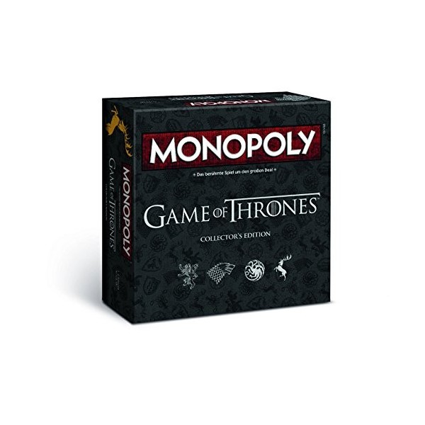 Winning Moves 44062 – Monopoly : Game of Thrones Collectors Edition – Allemand