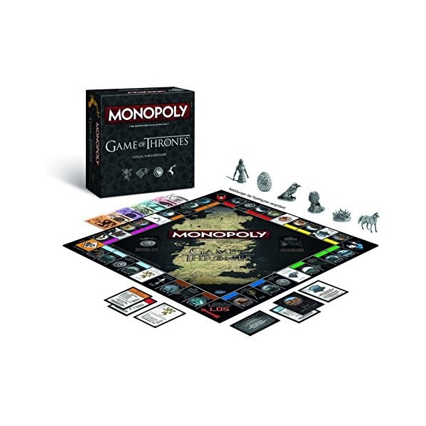 Winning Moves 44062 – Monopoly : Game of Thrones Collectors Edition – Allemand