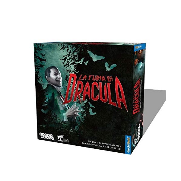 Giochi Uniti - La Furia di Dracula, Jeu de société, Edition Italienne, GU494