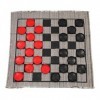 Jumbo Checker Rug Game by Multiflex Designs