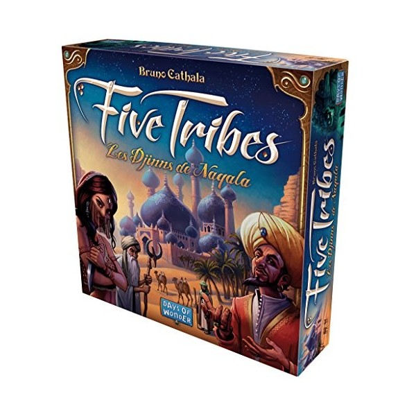 Days of Wonder | Five Tribes : Les Djinns de Naqala | Jeu de société | À partir de 13 ans | 2 à 4 joueurs | 40 à 80 minutes