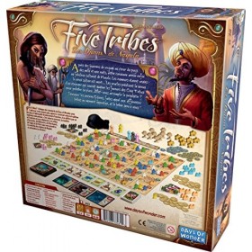 Days of Wonder | Five Tribes : Les Djinns de Naqala | Jeu de société | À partir de 13 ans | 2 à 4 joueurs | 40 à 80 minutes
