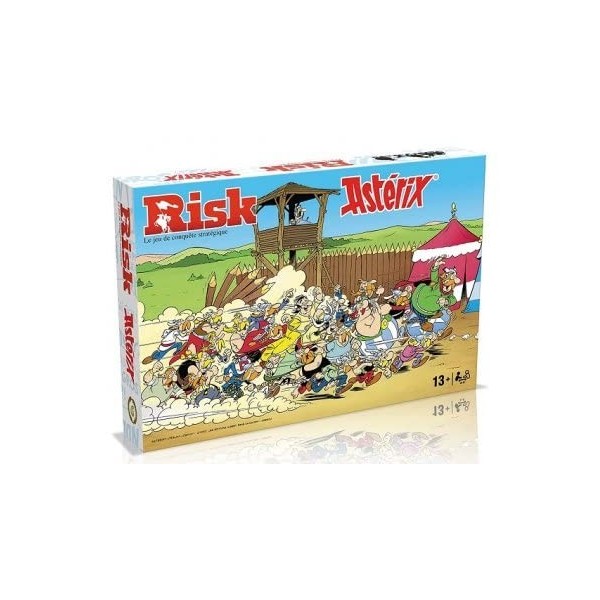 Risk Edition Speciale pour Asterix et Obelix - Plateau Version FR - Jeu de Societe strategie - 2 a 5 Joueurs - Set Nouveaute 