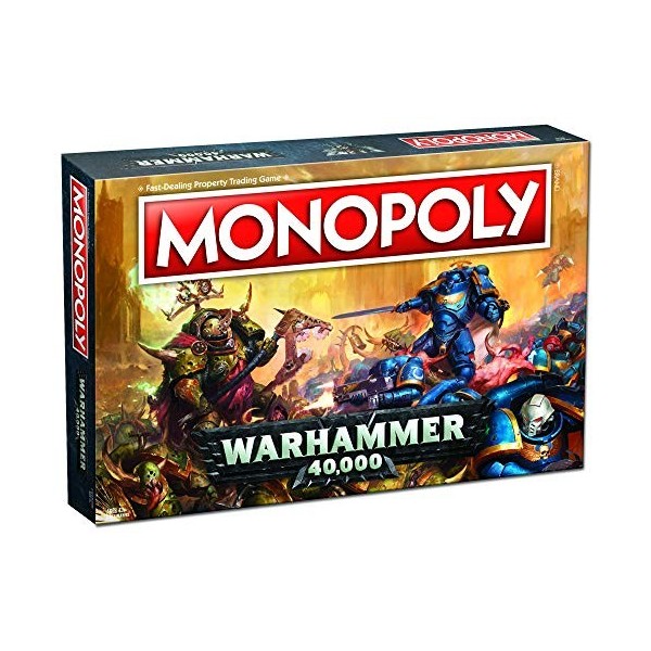 Warhammer 40k 40,000 Monopoly Jeu de Plateau - Anglais