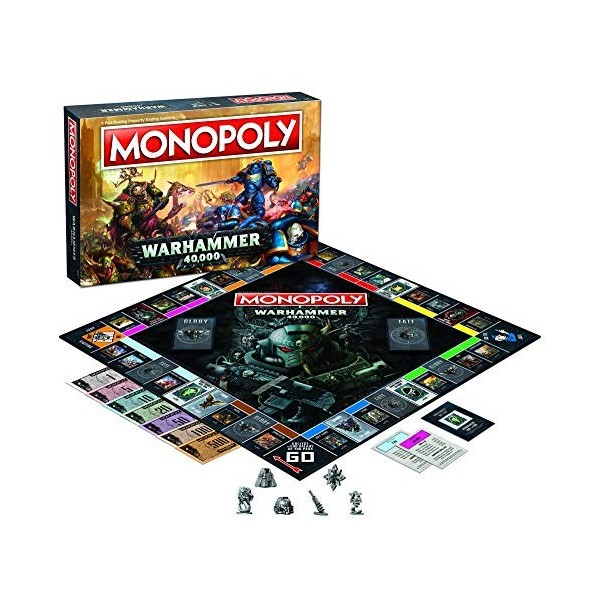 Warhammer 40k 40,000 Monopoly Jeu de Plateau - Anglais
