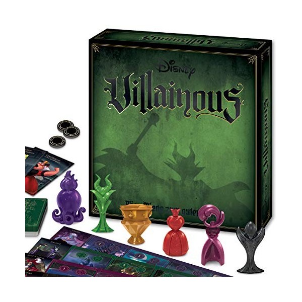 Ravensburger Jeu familial Disney Villainous pour enfants et adultes 2 à 6 joueurs, jeu de société à partir de 10 ans avec les