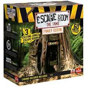 Escape Room : The Game – Édition familiale | 3 salles de Secours passionnantes dans Votre Propre Maison | Jeux familiaux | po