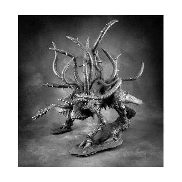 1 x SHUB NIGGURATH Black Goat of The Woods - Reaper Bones Figurine pour Jeux de Roles Plateau - 77564