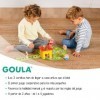 Goula - 3 Petits Cochons - Jeu Coopératif - Mettre Les Cochons À lAbri Avant Que Le Loup narrive - Jeu Educatif - A Jouer e