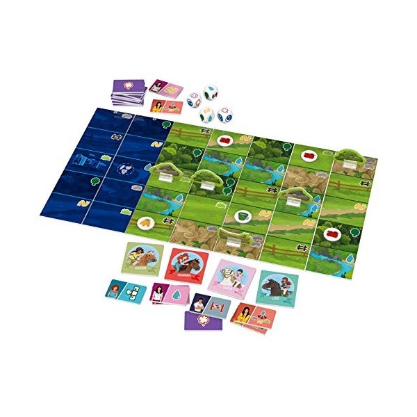 Schmidt Spiele 40586 Horse Club sur bâton et pierre, Multicolore - Version Allemande