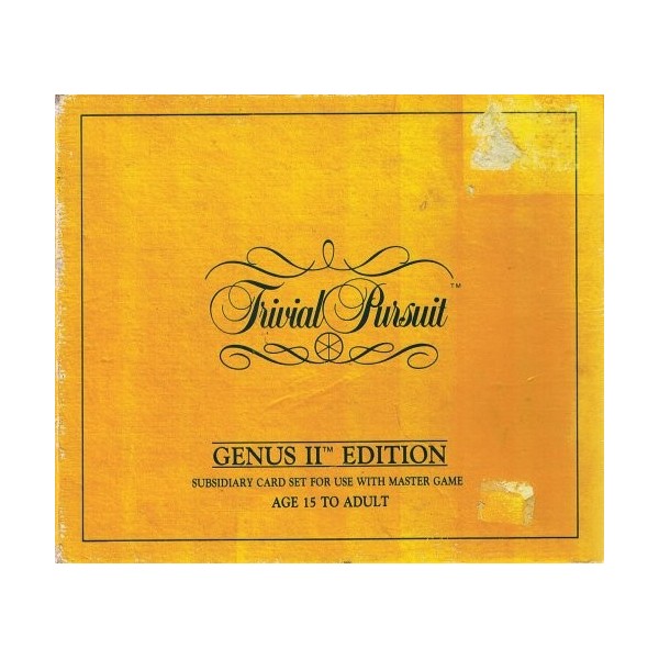 Trivial Pursuit Genus II Ensemble de cartes filiales