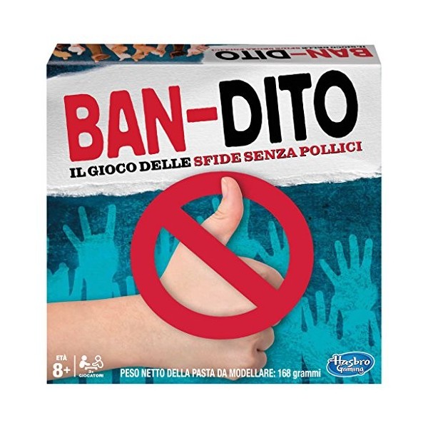 Hasbro Gaming - Ban-Dite Jeu en Bois , C3380103
