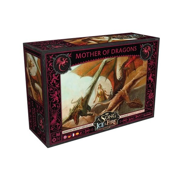 CMON Asmodee A Song of Ice & Fire – Mère des Dragons | Extension | Tablette | 2 Joueurs | À partir de 14+ Ans | 45+ Minutes |