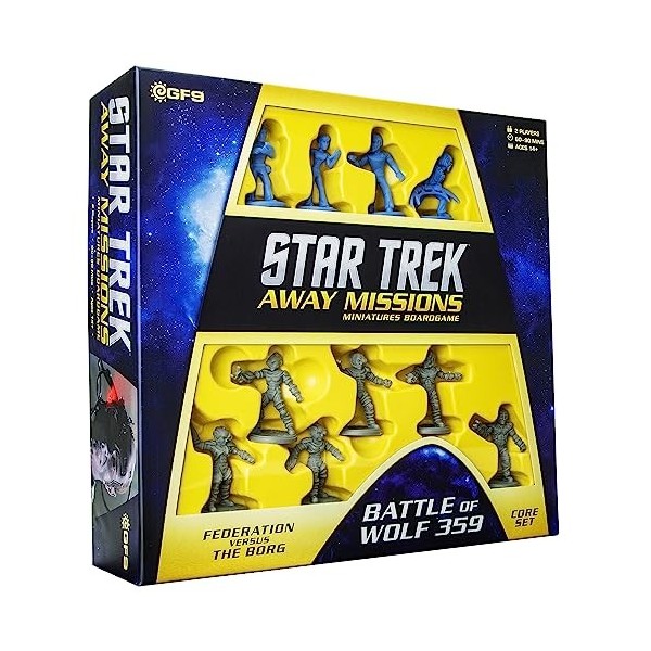 Gale Force Nine - Kit de démarrage Star Trek Away Missons