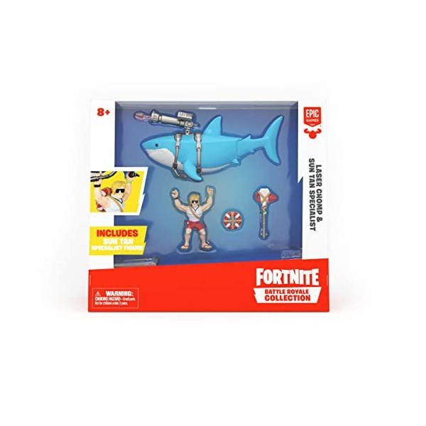 Fortnite- Planeur Requin Laser avec Figurine du Maître-Nageur, 63668