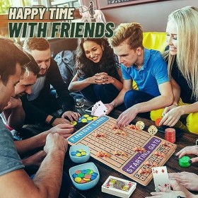 Mashin société Courses Chevaux - Courses Chevaux à Tous Les Niveaux | Jeu Familial avec dés et Cartes Chevaux durables, Jeux 