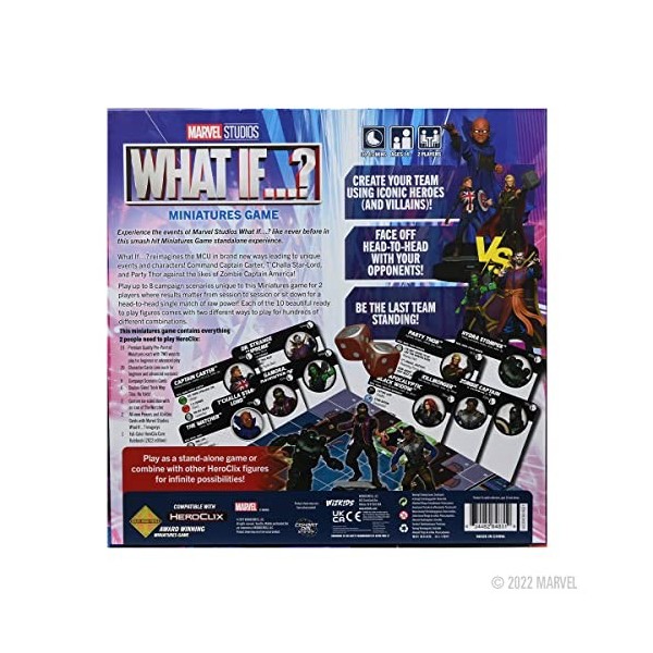 Marvel HeroClix: Marvel Studios Disney Plus What If...? Jeu de figurines