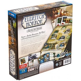 Giochi Uniti - Eldritch Horror The Dream Realms, Extension pour Eldritch Horror, Jeu de société, 1 à 8 Joueurs, édition Itali