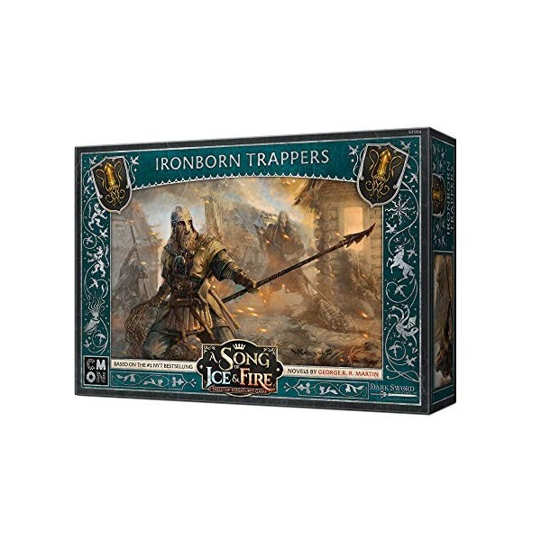 A Song of Ice and Fire Boîte de jeu miniatures de pièges à repasser,Jeu de stratégie pour adolescents et adultes,À partir de 