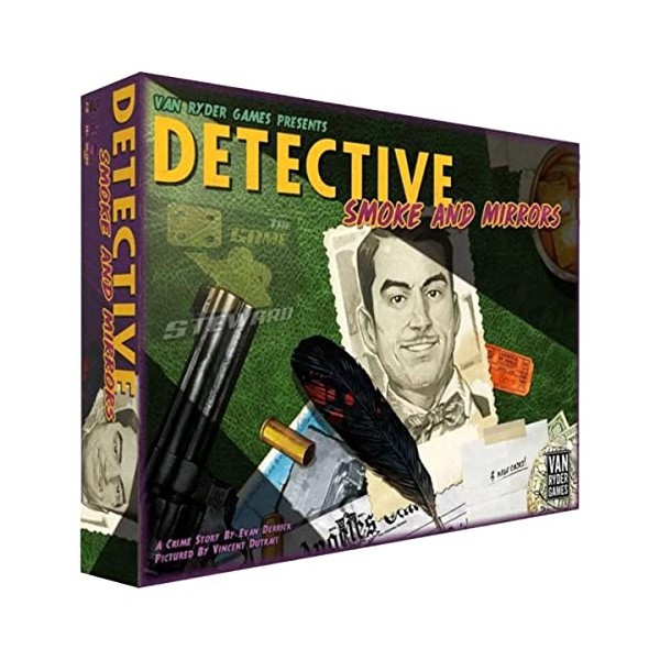 Van Ryder Games - Detective: City of Angels: Smoke and Mirrors Expansion