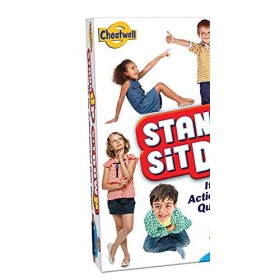 Stand Up Sit Down Family Game. Version Anglaise