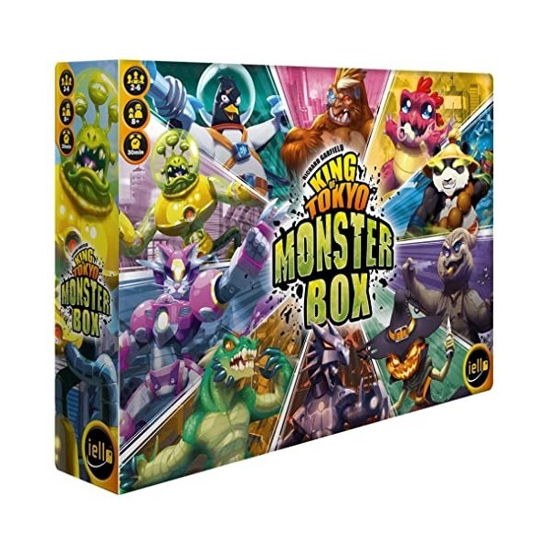 IELLO - 51876 - King of Tokyo : Monster Box Version Française 