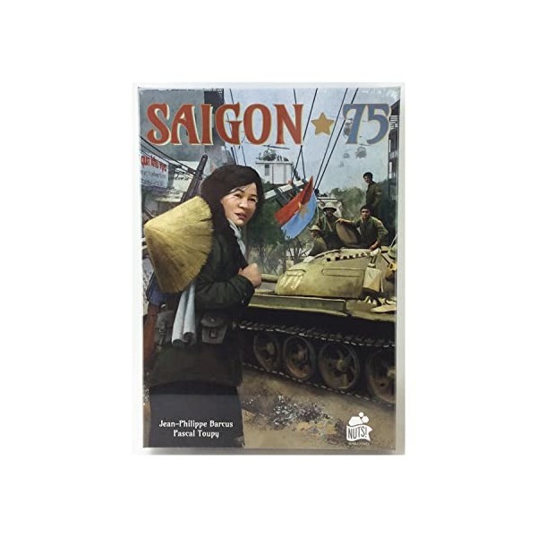 Saigon 75 - Nuts Publishing - Jeu à Deux aymétrique - Jeu de Simulation de Guerre - Jeu Historique