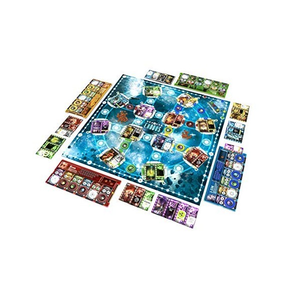 SEEDERS FROM SEREIS - EXODUS - jeu de stratégie - draft, majorité et combinaisons de cartes pour 2 à 4 joueurs - univers SF -