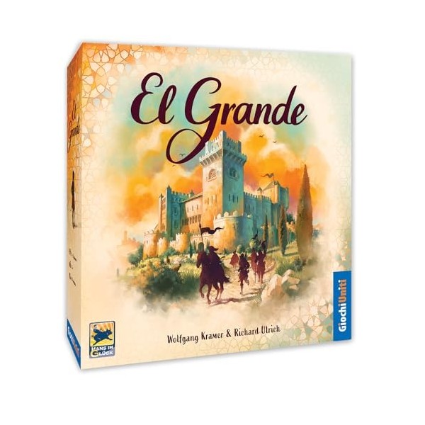 Giochi Uniti - El Grande, Nouvelle édition, Multicolore, GU773