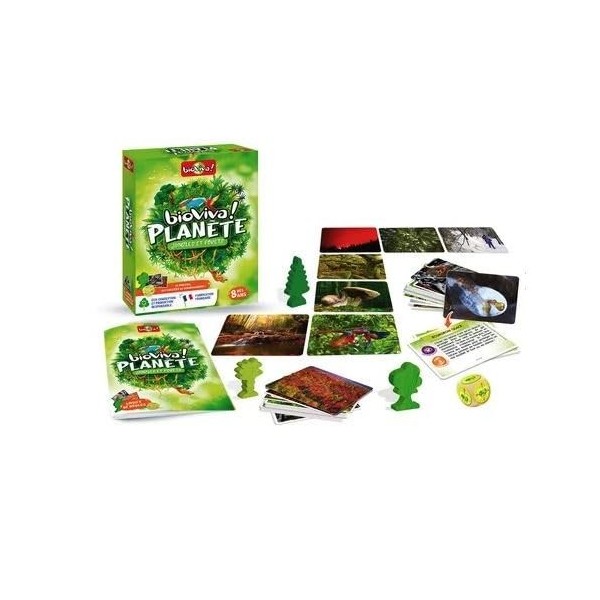 Bioviva - Lot de 3 Jeux Dobservation et de Déduction Défis Nature Escape - Opération Camouflage, Jungles et Forêts et Légend