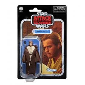 Hasbro - Star Wars Attack of The Clones: Obi-Wan Kenobi Action Figure F4492 